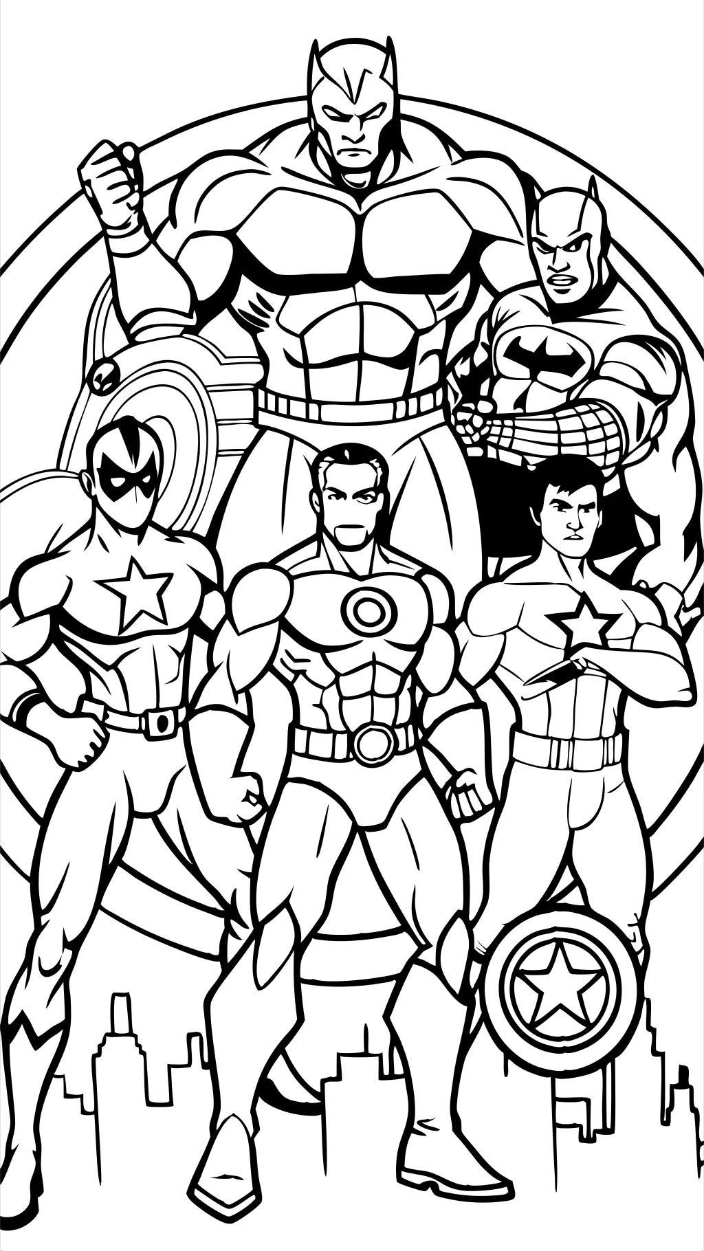 coloriages Marvel Avengers